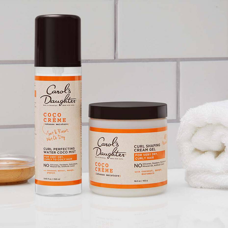 Coco Crème Curl Shaping Cream Gel with Coconut Oil - Image 7