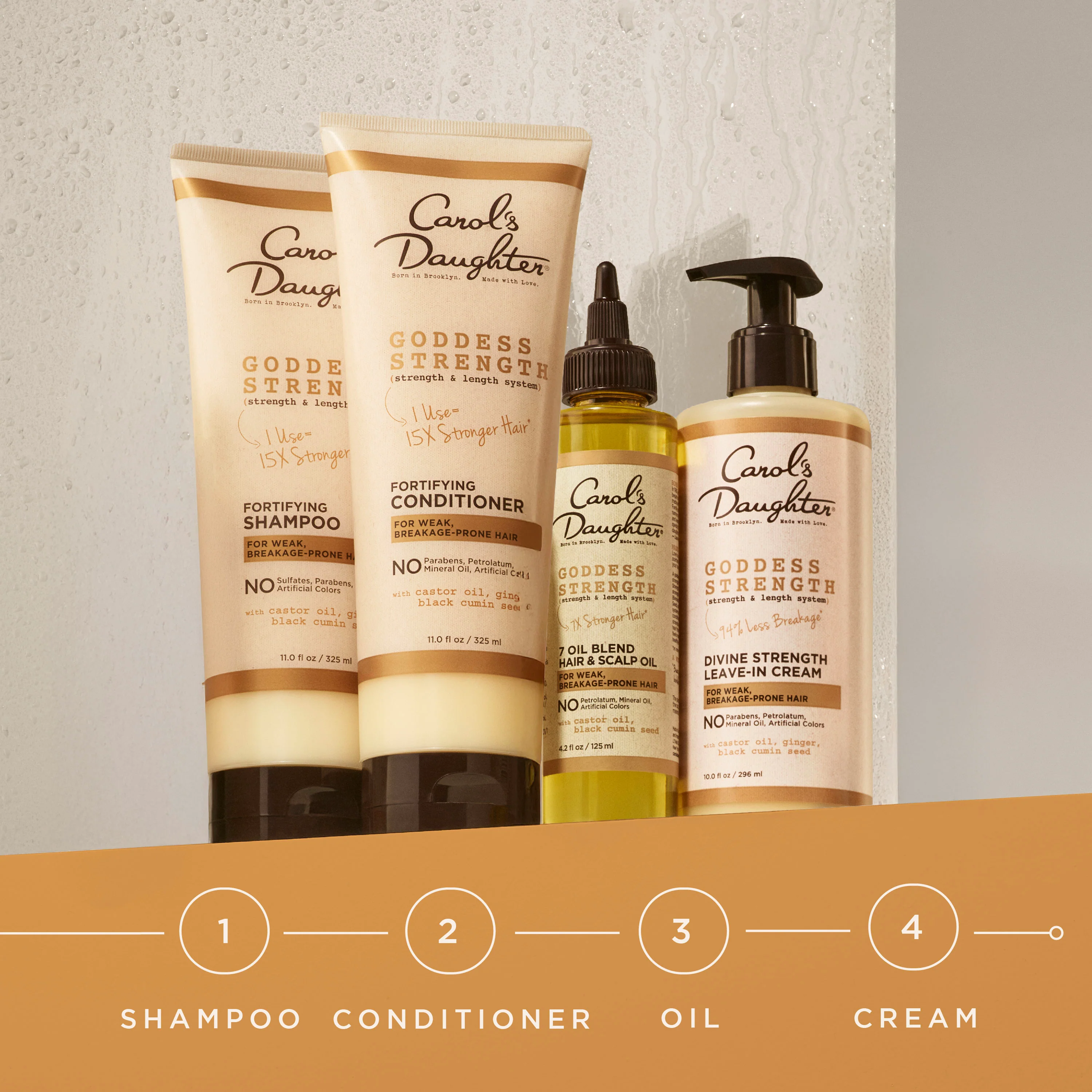 Goddess Strength Divine Strength Leave In Cream With Castor Oil - Image 10