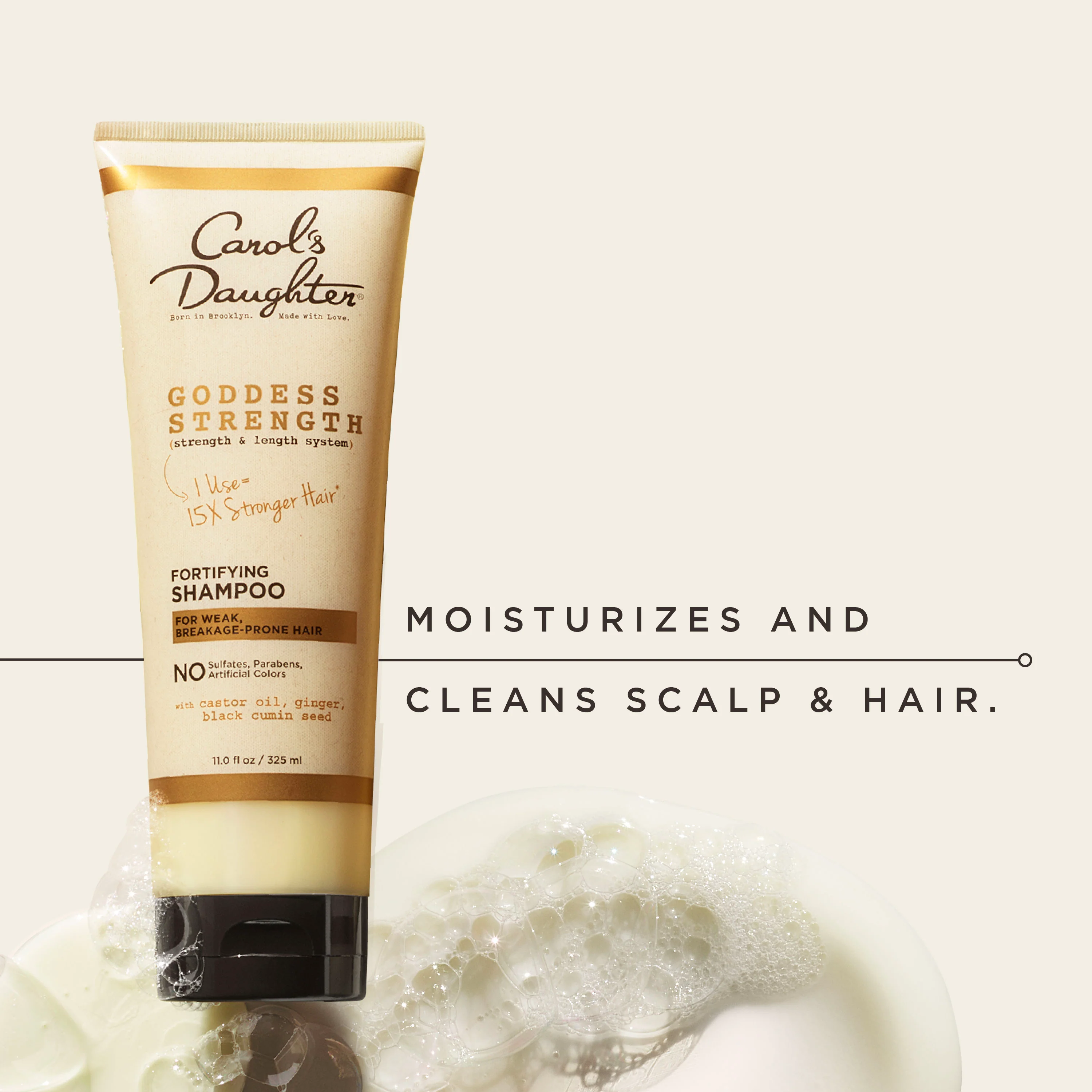 Goddess Strength Fortifying Shampoo With Castor Oil - Image 6