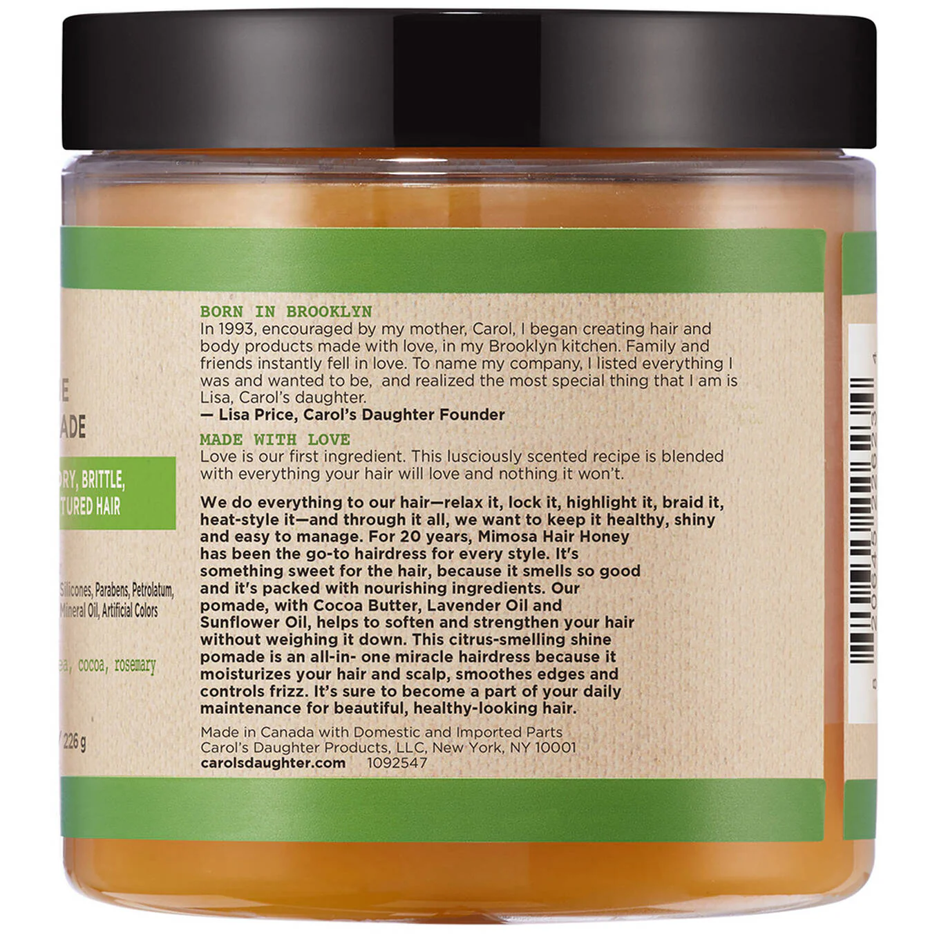 Mimosa Hair Honey Shine Pomade - Image 4